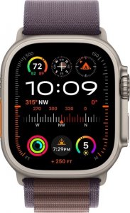 Smartwatch Apple Watch Ultra 2 GPS + Cellular 49mm Titanium Case Alpine Loop Medium Fioletowy  (MRET3WB/A) 2