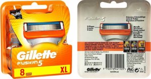 Gillette ORYGINALNE GILLETTE OSTRZA FUSION 5 WKŁADY 8 SZT 5