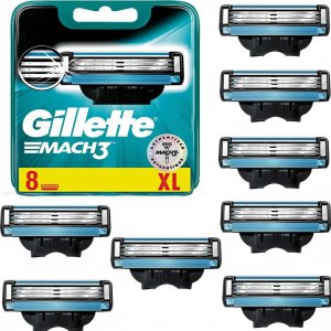Gillette 100% ORYGINALNE WKŁADY GILLETTE MACH3 OSTRZA 8 SZT 1