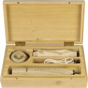Szczoteczka ZAPP-MED Sonic Bamboo Clean + Etui + 5 końcówek Beżowa 2