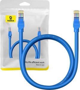 Baseus Kabel sieciowy Baseus Ethernet RJ45, Cat.6, 1m (niebieski) 1