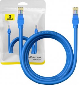 Baseus Kabel sieciowy Baseus Ethernet RJ45, Cat.6, 3m (niebieski) 1
