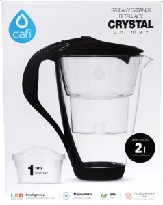 Dzbanek filtrujący Dafi Dzbanek filtrujący DAFI Crystal 2L LED Filtr UNIMAX 3