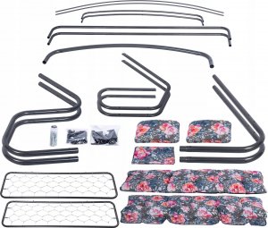 Kadax Huśtawka Ogrodowa 4-Osobowa Bujana Rozkładana 9