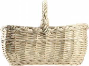 Kadax KADAX Koszyk Wiklinowy Zakupy Grzyby Kosz Biały 13