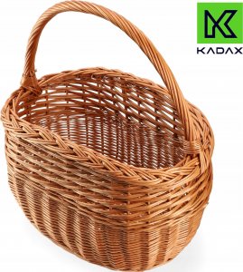 Kadax KADAX Koszyk Wiklinowy Zakupy Grzyby Kosz Duży 9