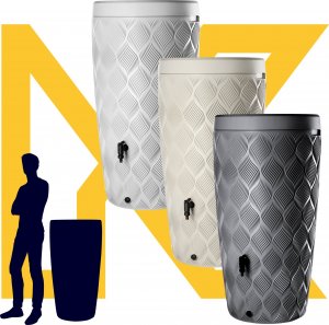 Kadax Zbiornik Na Deszczówkę 240L Wodę Pojemnik Donica 10