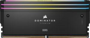 Pamięć Corsair Dominator Titanium RGB, DDR5, 32 GB, 6600MHz, CL32 (CMP32GX5M2X6600C32) 3