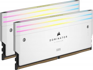 Pamięć Corsair Dominator Titanium RGB, DDR5, 32 GB, 6600MHz, CL32 (CMP32GX5M2X6600C32W) 2