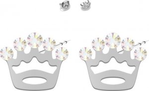 Radziszewska Jewellery Kolczyki z Koroną srebro925 2