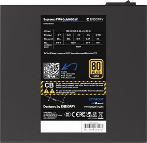 Zasilacz Endorfy Supremo FM5 Gold 650W (EY7A007) 6