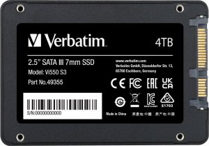 Dysk SSD Verbatim Vi550 4TB 2.5" SATA III (49355) 2
