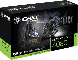 Karta graficzna Inno3D GeForce RTX 4080 iCHILL Black 16GB GDDR6X (C4080B-166XX-18700006) 3