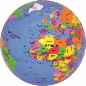 MG Piłka Caly Globus 30 cm - Nasz wiat 2