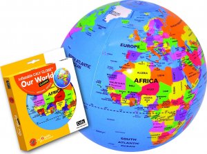 MG Piłka Caly Globus 30 cm - Nasz wiat 3