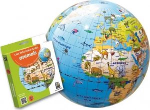 MG Piłka Caly Globus 30 cm - Zwierzęta 4