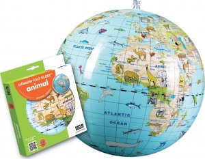 MG Piłka Caly Globus 30 cm - Zwierzęta 5