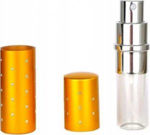 Mawe ATOMIZER DO PERFUM FIOLKA KRYSZTAŁKI ZŁOTY 10ml 4
