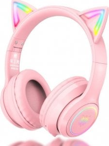 Słuchawki Onikuma B90 RGB Różowe (B90P) 1