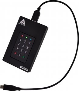 Dysk zewnętrzny HDD Apricorn Apricorn Aegis Fortress L3 2000 GB Czarny 3