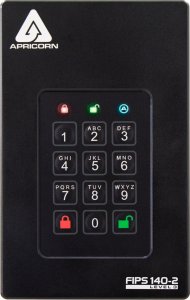 Dysk zewnętrzny HDD Apricorn Apricorn Aegis Fortress L3 2000 GB Czarny 5