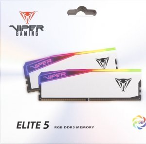 Pamięć Patriot Viper Elite 5 RGB, DDR5, 96 GB, 6000MHz, CL42 (PVER596G60C42KW) 6