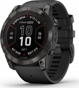 Zegarek sportowy Garmin Garmin Fēnix® 7X Pro Sapphire Solar Edition Carbon Grey 010-02778-11 1