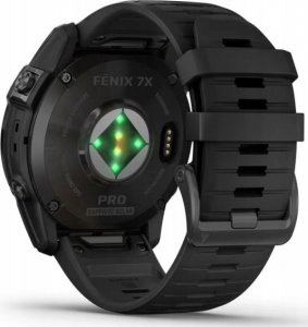 Zegarek sportowy Garmin fenix 7X Pro Sapphire Solar Czarny  (010-02778-11) 9