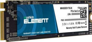Dysk SSD Mushkin Element 1TB M.2 2280 PCI-E x4 Gen3 NVMe (MKNSSDEV1TB-D8) 2
