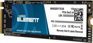 Dysk SSD Mushkin Element 1TB M.2 2280 PCI-E x4 Gen3 NVMe (MKNSSDEV1TB-D8) 3