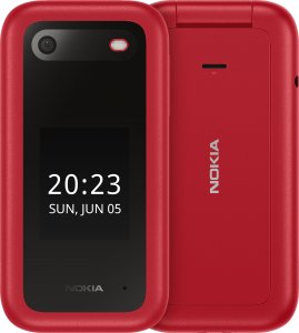Telefon komórkowy Nokia NOKIA 2660 Dual SIM TA-1469 EELTLV Raudonas 1