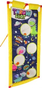 LeanToys Gra Celność Pistolet Kulki Piankowe Plansza Dinozaury 6