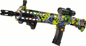 LeanToys Karabin Pistolet na Kulki Wodne Akcesoria Kolorowy 3