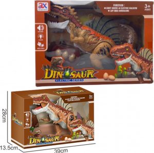 LeanToys Jurassic World SPINOZAUR Dinozaur Na Baterie Chodzący #Ryczy # Znosi Jaja# 12
