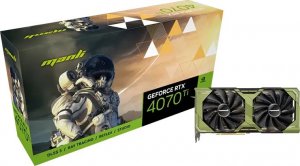 Karta graficzna Manli GeForce RTX 4070 Ti 12GB GDDR6X (N693407TIM25610)