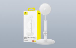 Baseus Magnetyczny uchwyt na telefon Baseus MagPro (biały) 13