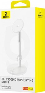 Baseus Magnetyczny uchwyt na telefon Baseus MagPro (biały) 7