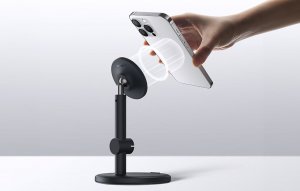 Baseus Magnetyczny uchwyt na telefon Baseus MagPro (czarny) 11