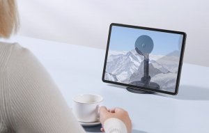 Baseus Magnetyczny uchwyt na telefon Baseus MagPro (czarny) 12