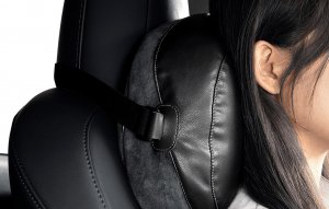 Baseus Poduszka na zagłówek samochodowy Baseus Comfort Ride obustronna (czarny) 13