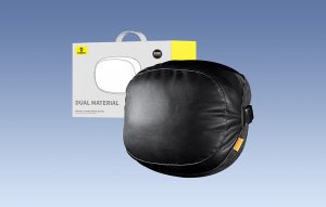 Baseus Poduszka na zagłówek samochodowy Baseus Comfort Ride obustronna (czarny) 14