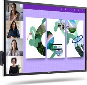 System interaktywny Dell 55 4K Interactive Touch Monitor P5524QT 138,8cm 54,64cal IPS 3840x2160 16:9 350cd/m2 HDMI DP USB 2
