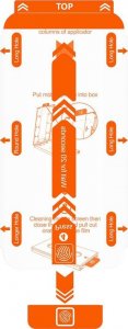 Mobile Origin Orange Screen Guard Spare Glass iPhone 13 mini 2
