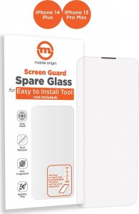 MOBILE ORIGIN Mobile Origin Orange Screen Guard Spare Glass iPhone 14 Plus/13 Pro Max 1