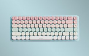 Klawiatura Ugreen Bezprzewodowa klawiatura mechaniczna UGREEN KU101 BT (Różowo-niebieska) 3