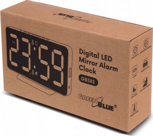 GreenBlue Zegar z alarmem i funkcjš termometru GB383 Biały 16