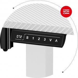 Biurko Huzaro Hero 8.2 White Białe 120 cmx60 cm 11