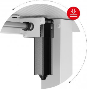 Biurko Huzaro Hero 8.2 White Białe 120 cmx60 cm 9