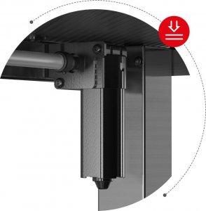 Biurko Huzaro Hero 8.2 RGB Czarne 120 cmx60 cm 8