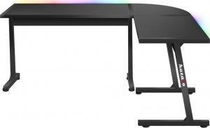 Biurko Huzaro Hero 6.0 RGB LED Czarne 147 cmx48 cm 5